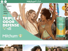 Tablet Screenshot of mitchum.com